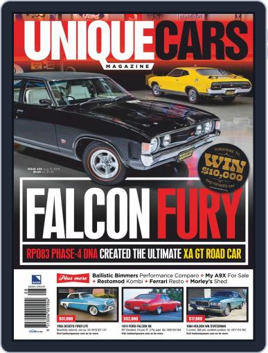 Unique Cars Australia September 1st, 2019 Digital Back Issue Cover