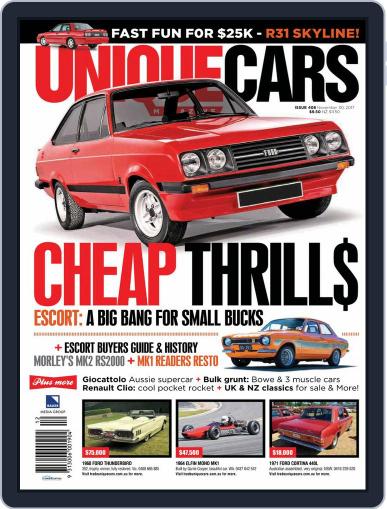 Unique Cars Australia (Digital) November 1st, 2017 Issue Cover
