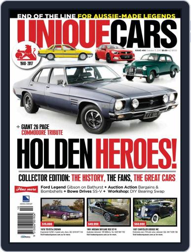 Unique Cars Australia October 1st, 2017 Digital Back Issue Cover