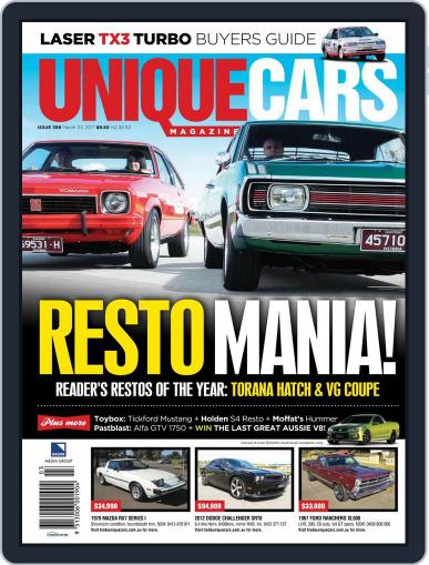 Unique Cars Australia March 23rd, 2017 Digital Back Issue Cover
