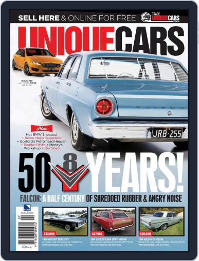 Unique Cars Australia July 6th, 2016 Digital Back Issue Cover