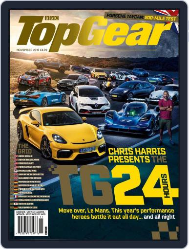 BBC Top Gear November 1st, 2019 Digital Back Issue Cover