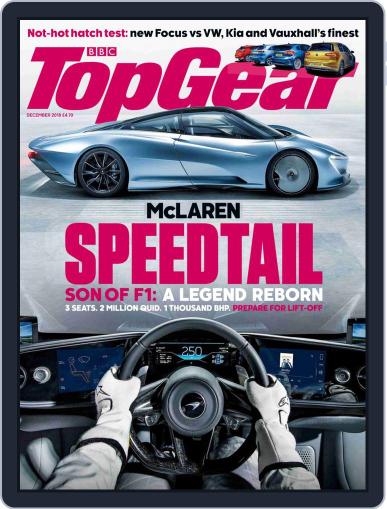 BBC Top Gear December 1st, 2018 Digital Back Issue Cover