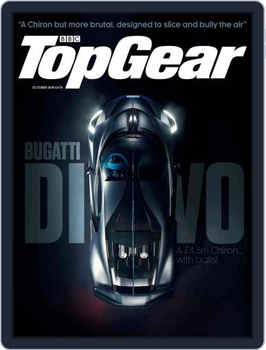 BBC Top Gear October 1st, 2018 Digital Back Issue Cover