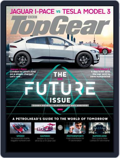 BBC Top Gear July 1st, 2018 Digital Back Issue Cover