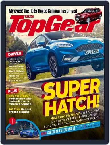 BBC Top Gear June 1st, 2018 Digital Back Issue Cover