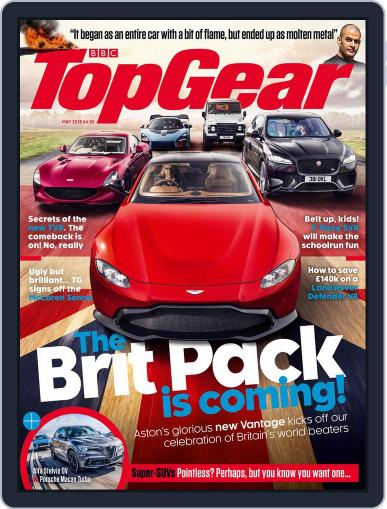 BBC Top Gear May 1st, 2018 Digital Back Issue Cover
