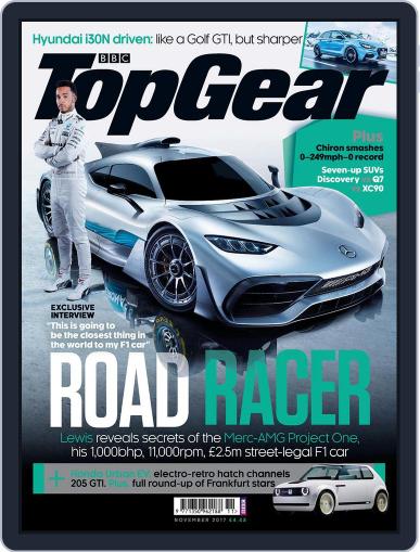 BBC Top Gear November 1st, 2017 Digital Back Issue Cover