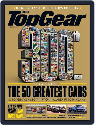 BBC Top Gear October 1st, 2017 Digital Back Issue Cover