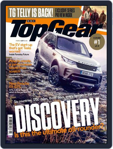 BBC Top Gear March 1st, 2017 Digital Back Issue Cover