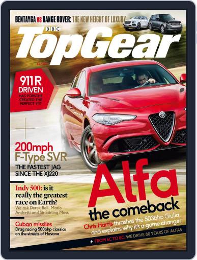 BBC Top Gear July 1st, 2016 Digital Back Issue Cover