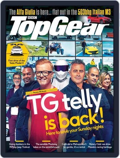 BBC Top Gear June 1st, 2016 Digital Back Issue Cover