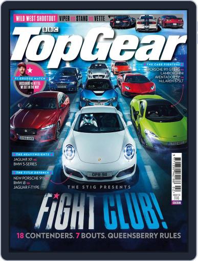 BBC Top Gear December 30th, 2015 Digital Back Issue Cover