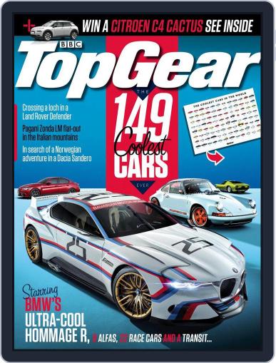 BBC Top Gear October 1st, 2015 Digital Back Issue Cover