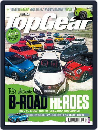 BBC Top Gear September 1st, 2015 Digital Back Issue Cover