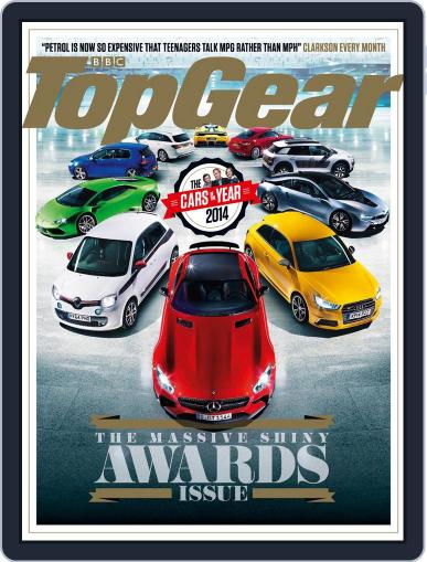 BBC Top Gear December 11th, 2014 Digital Back Issue Cover