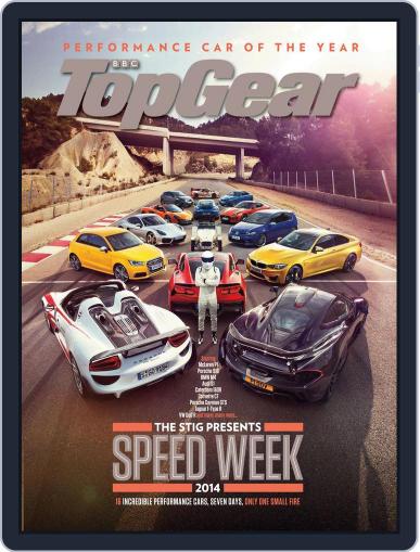 BBC Top Gear June 23rd, 2014 Digital Back Issue Cover