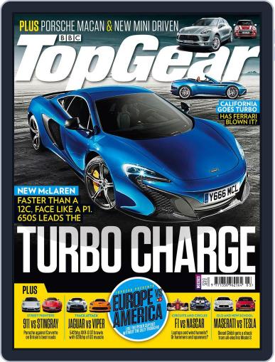 BBC Top Gear February 26th, 2014 Digital Back Issue Cover