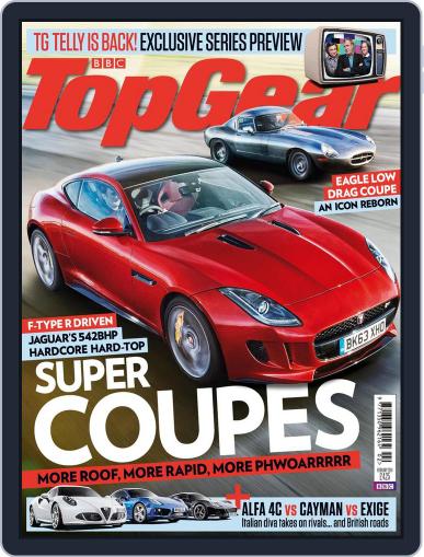BBC Top Gear January 30th, 2014 Digital Back Issue Cover