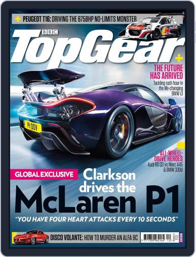 BBC Top Gear November 11th, 2013 Digital Back Issue Cover