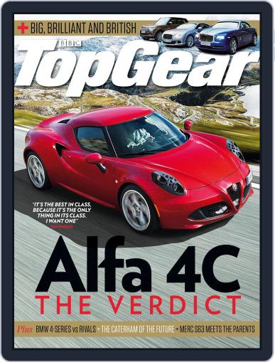 BBC Top Gear October 11th, 2013 Digital Back Issue Cover