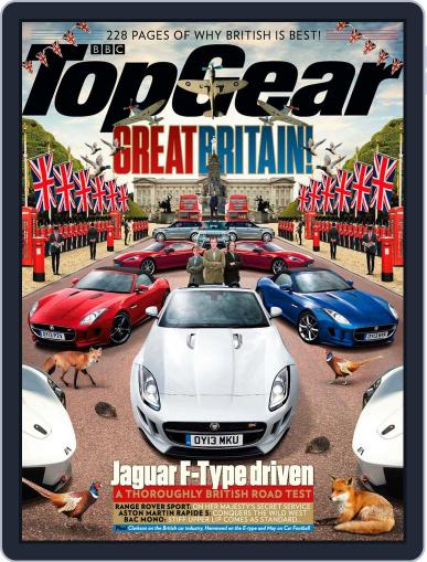 BBC Top Gear April 25th, 2013 Digital Back Issue Cover