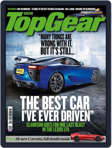 BBC Top Gear February 6th, 2013 Digital Back Issue Cover