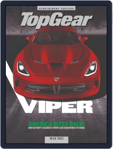 BBC Top Gear May 4th, 2012 Digital Back Issue Cover