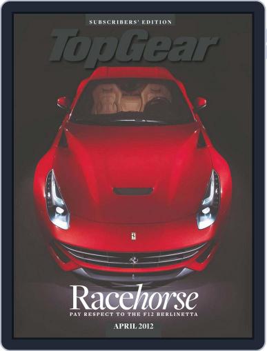 BBC Top Gear March 30th, 2012 Digital Back Issue Cover