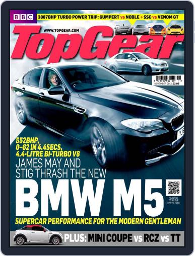 BBC Top Gear October 4th, 2011 Digital Back Issue Cover