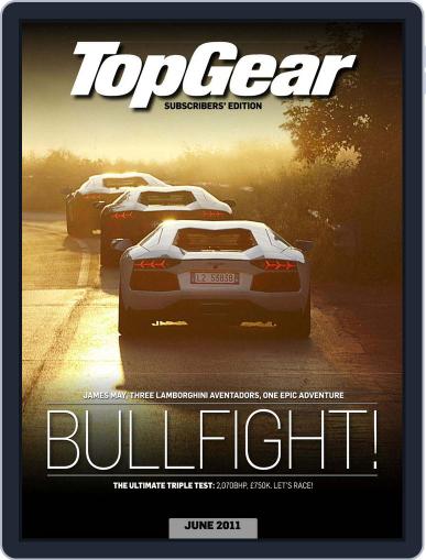 BBC Top Gear May 18th, 2011 Digital Back Issue Cover