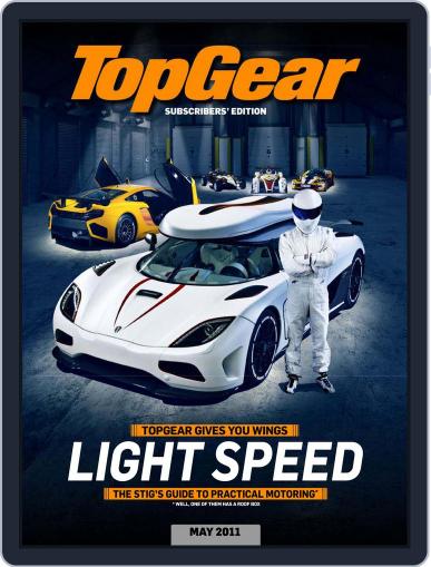 BBC Top Gear April 21st, 2011 Digital Back Issue Cover