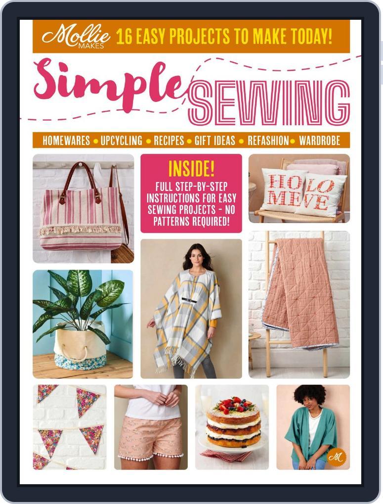 Mollie Makes: Simple Sewing October 10th, 2025 Digital Back Issue Cover