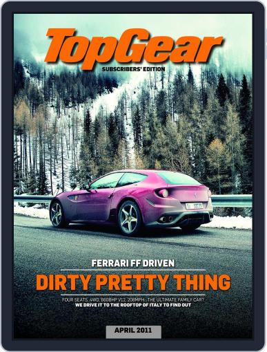 BBC Top Gear March 30th, 2011 Digital Back Issue Cover