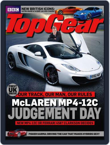 BBC Top Gear March 11th, 2011 Digital Back Issue Cover
