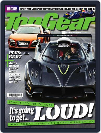 BBC Top Gear November 3rd, 2010 Digital Back Issue Cover