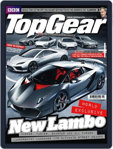 BBC Top Gear October 18th, 2010 Digital Back Issue Cover