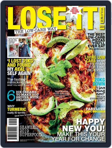 LOSE IT! The Low Carb & Paleo Way January 1st, 2019 Digital Back Issue Cover