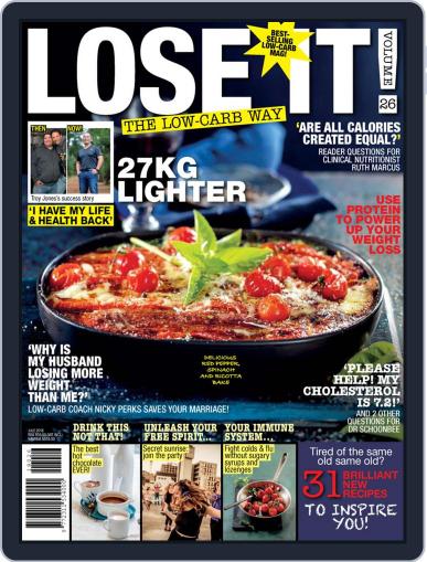 LOSE IT! The Low Carb & Paleo Way July 1st, 2018 Digital Back Issue Cover