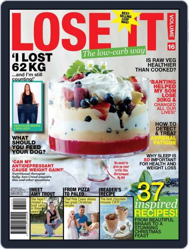 LOSE IT! The Low Carb & Paleo Way November 1st, 2016 Digital Back Issue Cover