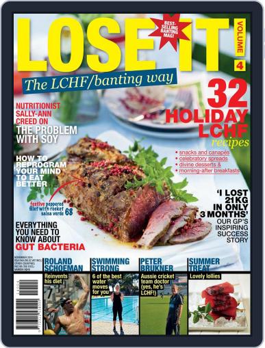 LOSE IT! The Low Carb & Paleo Way November 17th, 2014 Digital Back Issue Cover