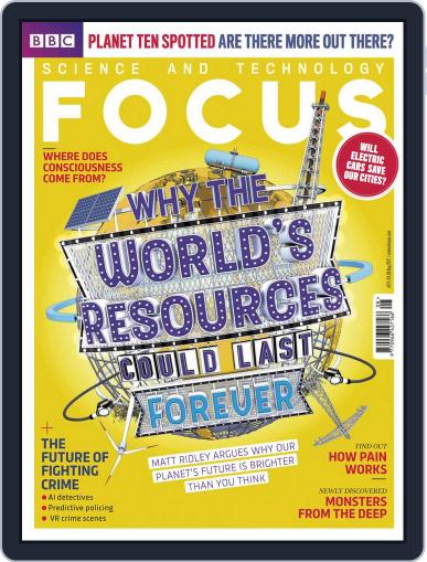 BBC Science Focus August 1st, 2017 Digital Back Issue Cover