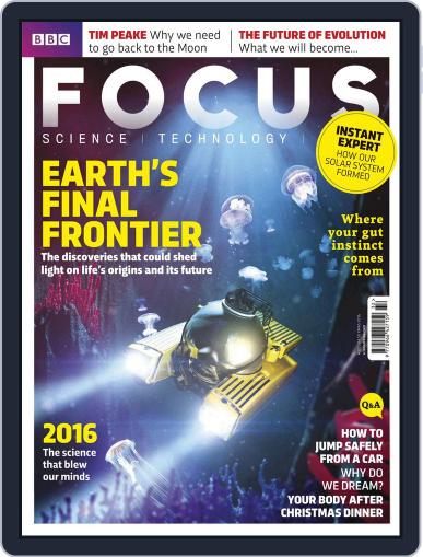 BBC Science Focus December 15th, 2016 Digital Back Issue Cover