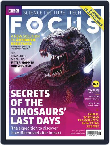 BBC Science Focus July 21st, 2016 Digital Back Issue Cover