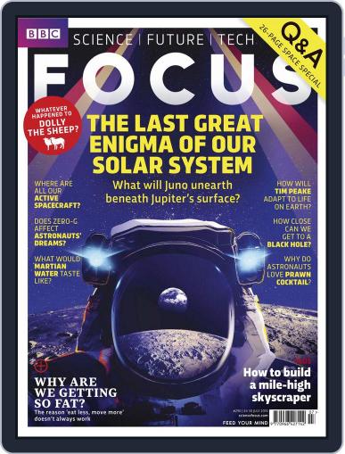 BBC Science Focus June 23rd, 2016 Digital Back Issue Cover
