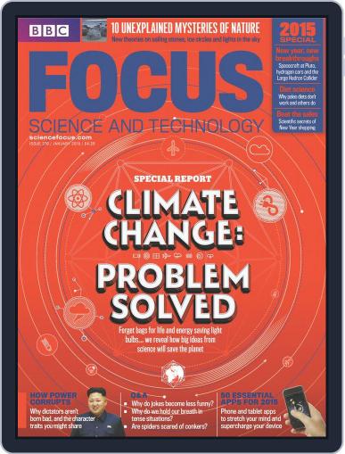 BBC Science Focus December 11th, 2014 Digital Back Issue Cover
