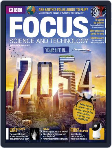 BBC Science Focus September 19th, 2014 Digital Back Issue Cover