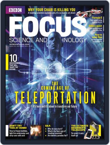 BBC Science Focus August 20th, 2014 Digital Back Issue Cover