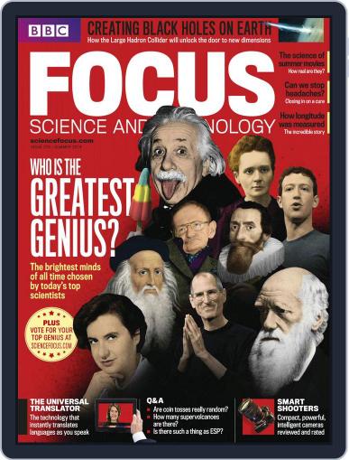 BBC Science Focus June 25th, 2014 Digital Back Issue Cover