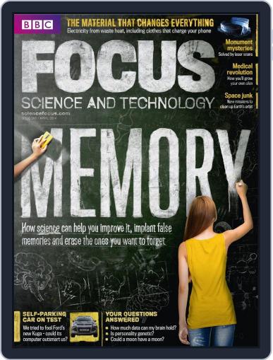 BBC Science Focus March 5th, 2014 Digital Back Issue Cover